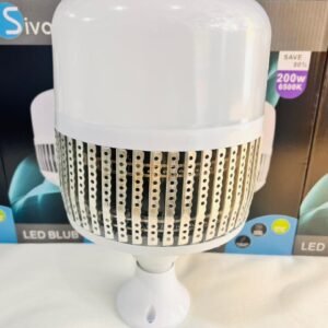 مصباح "ليد" بقوة 200 واط مزود بتهوية (مروحة تبريد).